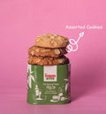 Assorted Cookies (Badam Ghee Cookies, Choco Cookies and Peanut Cookies)