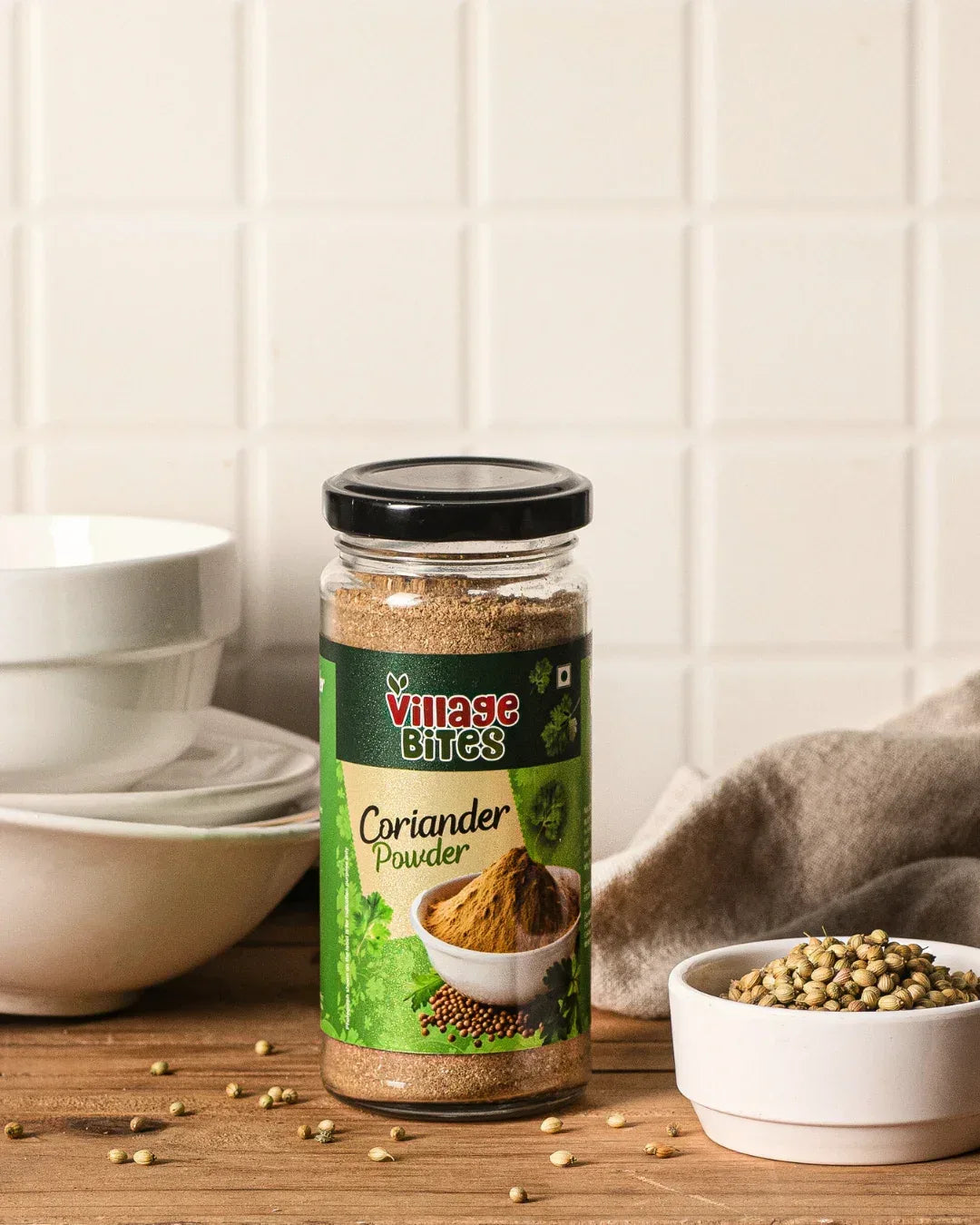 Buy Coriander powder pack Online in The Village Bites box 