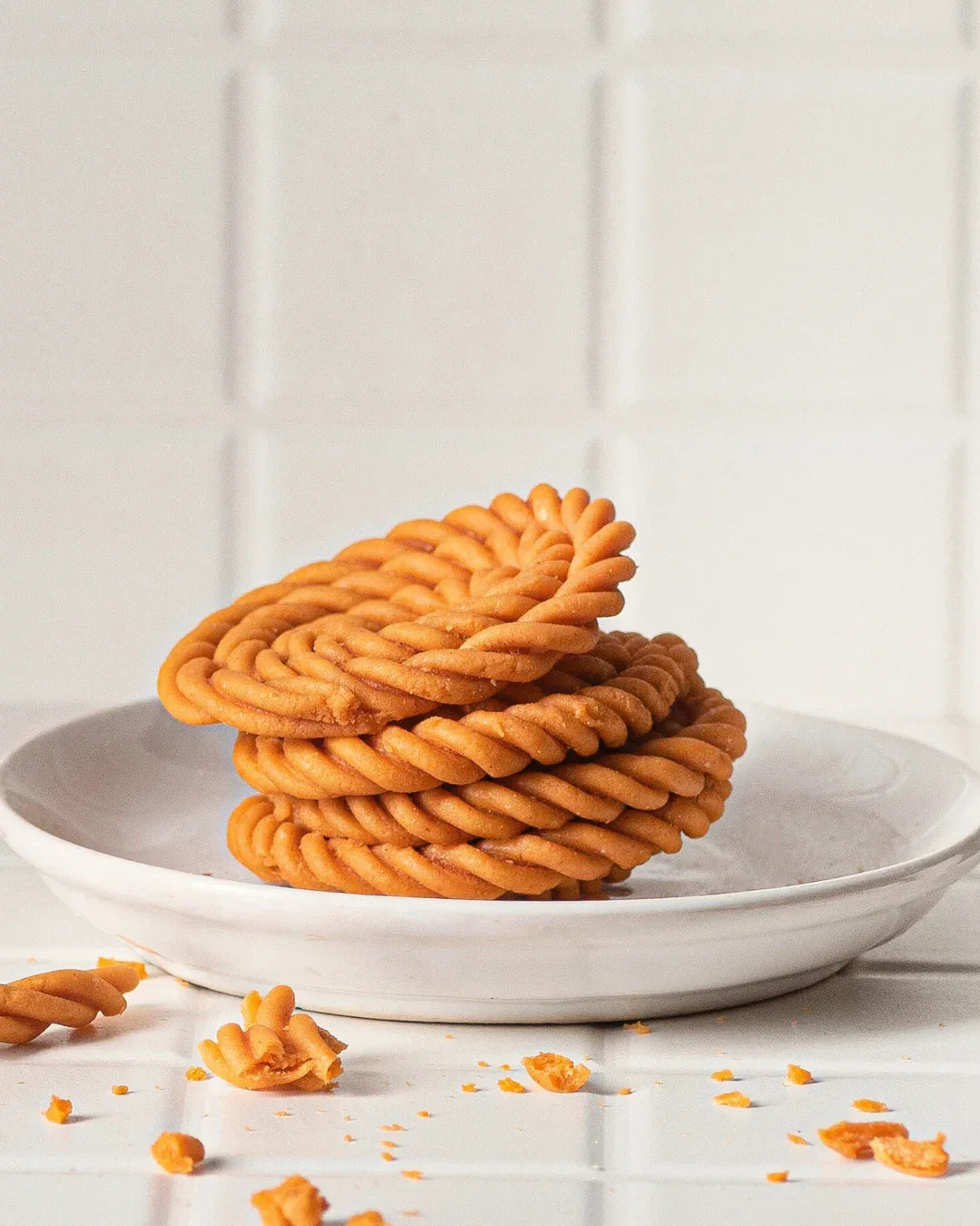Buy murukku online - displayed beside The Village Bites snack box